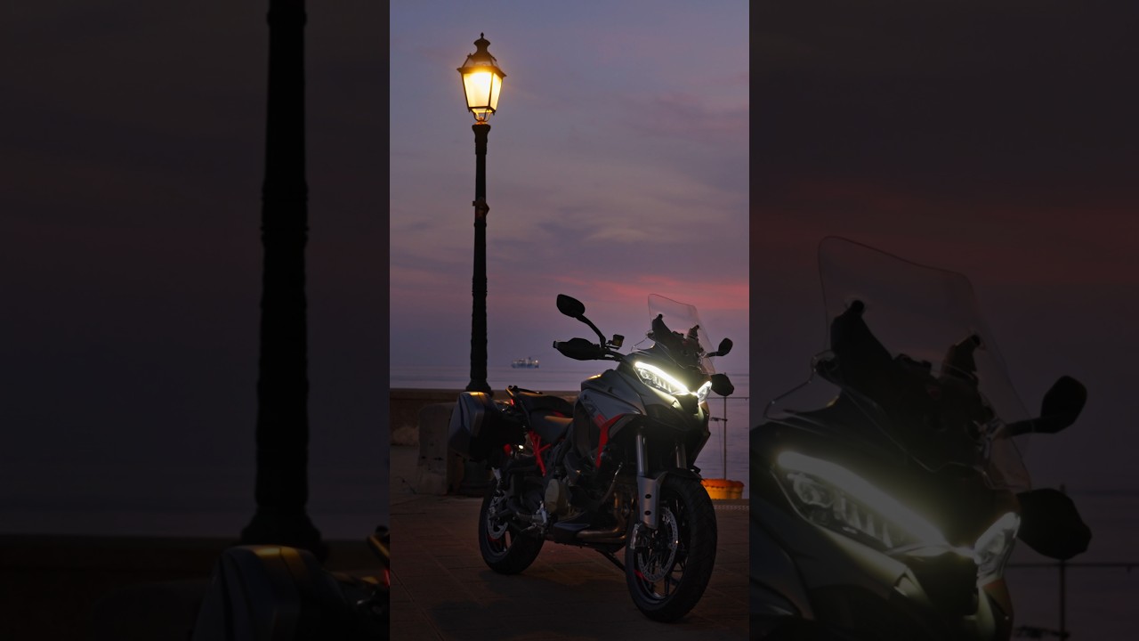 Meet the new Multistrada V4 Grand Tour.