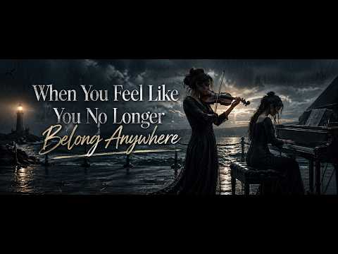 When You Feel Like You No Longer Belong Anywhere #PianoMusic #ViolinMusic #EmotionalMusic #sadmusic