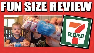 Fun Size Review: 7-Eleven's Birthday Cake Mini Donuts