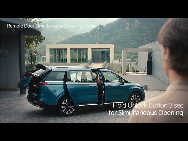 Kia Carnival: Verrouillage de sécurité enfants des portes arrière -  Serrures de portes - Familiarisation avec votre véhicule - Manuel du  conducteur Kia Carnival