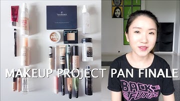 MAKEUP PROJECT PAN 2019 FINALE | MAKEUP USE UP 2019
