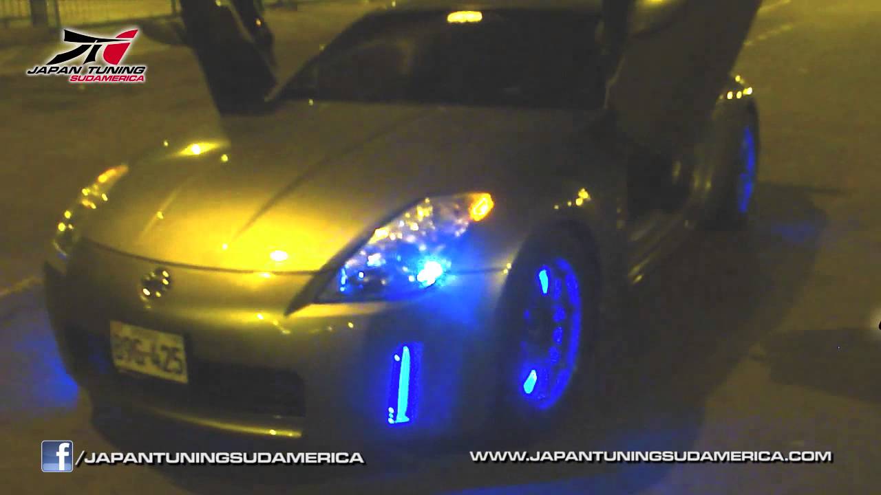 Nissan 350z Instalacion LAMBO DOORS en toda Sudamerica Facebook.com
