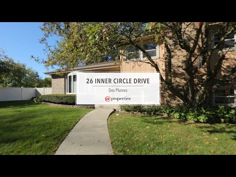 26 Inner Circle Drive, Des Plaines, IL home video tour