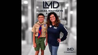 Logan Earns His Law Merit Badge | BSA Troop 86 Visits LMD Injury Lawyers