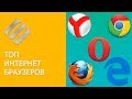 Топ бесплатных Интернет браузеров для Windows: Яндекс, Chrome,  Edge, Opera, FireFox 🥇🌐💻