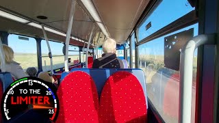 Volvo B9Tl With Insane Revs Tackles Steep Hills Brighton And Hove