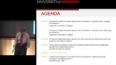 Meeting overview and plans going forward - Arthur B. Weglein