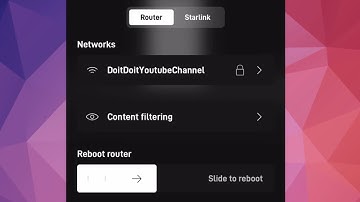 How to Reboot Starlink Router