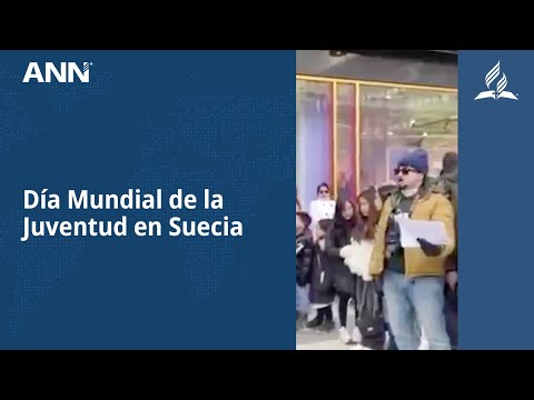 La juventud adventista lleva esperanza a Estocolmo