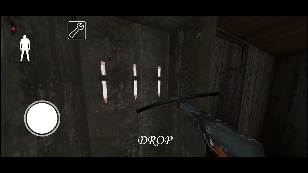 Malik plays granny in impossible mode.