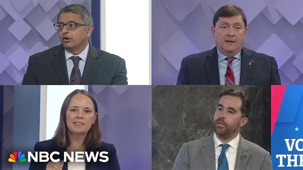 Maine Democratic Senate candidates discuss how they would face Susan Collins