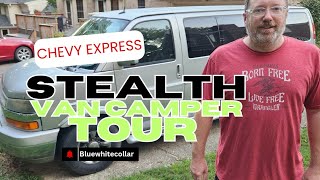 Stealth Van CAMPER on a BUDGET, CHEVY 2500