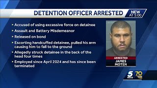 Oklahoma County Detention Center officer arrested after alleged excessive use-of-force