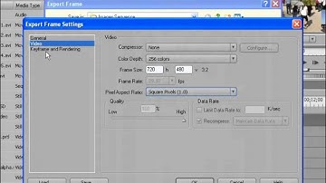 Exporting the sequence in Adobe Premiere Pro 2.0 - To a Single Image file.mov