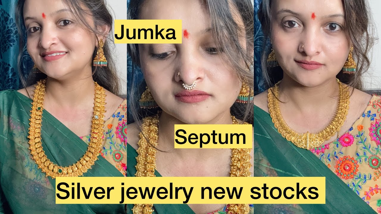 New stocks after long time❤️❤️ jumka, kasin sara, septum ❤️7019935174