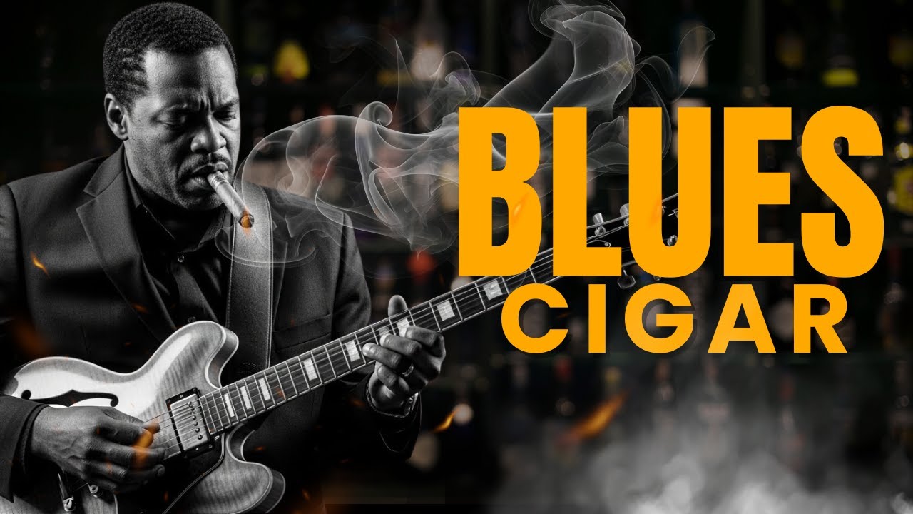 Slow Blues & Whiskey Café 🥃🎶 Smooth Blues Jam for Chill Nights | 