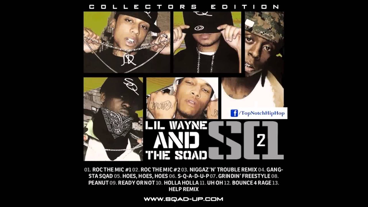 洋楽 G-RAP LIL S BADD Lil Wayne - Niggaz N Trouble (Remix) {Ft. Kidd Kidd} [Spad Up SQ2