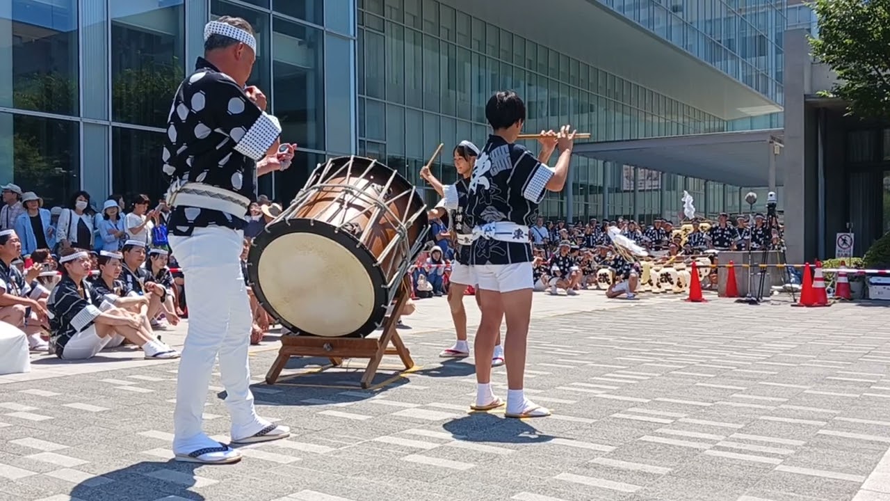 2024年秋田竿燈まつり妙技会【小若囃子方】駅東竿燈会