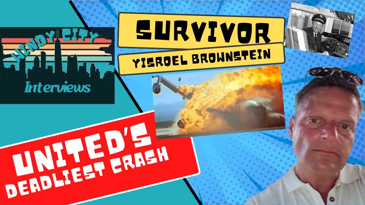 Chicago Protester survived United Airlines Deadliest Plane Crash - YouTube