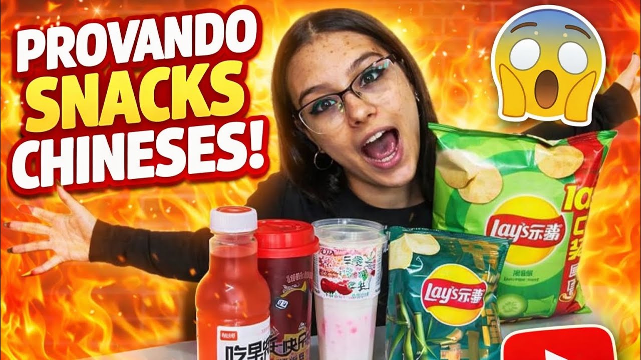Hoje eu provei SNACKS ASIATICAS 🇨🇳😱 e sério…#foryou #humor #youtubevideos #video 