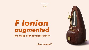 #26 F Ionian Augmented / ( #5 ) Backing Track Music | Mood : Dark, Gloomy, Suspense