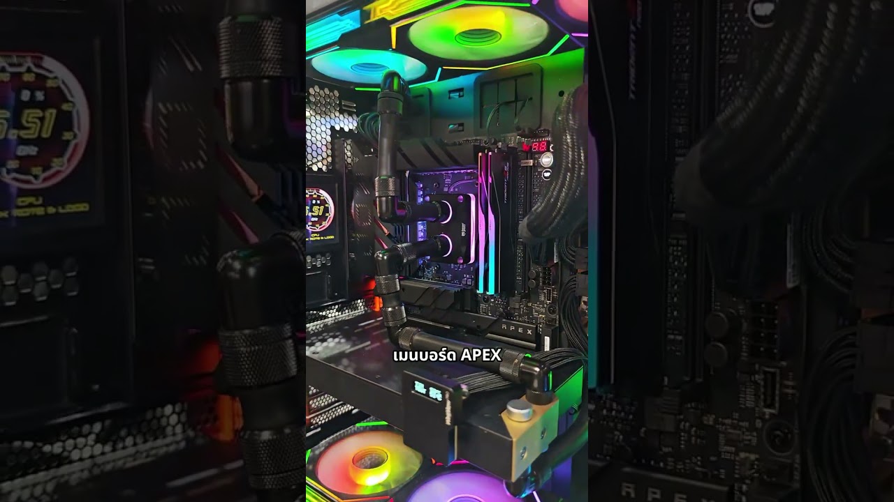 เอาไว้ขิง ! คอมที่เล่นเกมได้ 1000 fps #computex #computex2025 #gskill