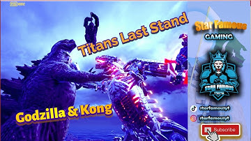 GODZILLA VS KONG VS MECHAGODZILLA - INSANE FIGHT -PUBG MOBILE - TITANS LAST STAND