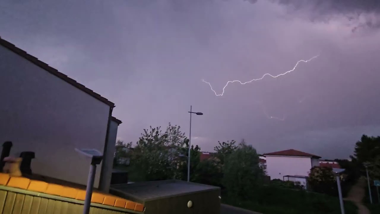 Orage électrique du 3 mai 2025