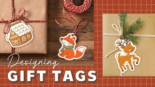 Making Holiday Gift Tags Christmas Decorations