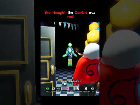 He thought the zombie was real - Meccha Chameleon