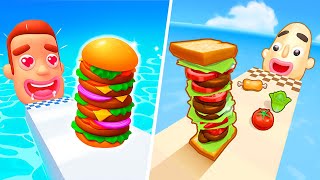 Sandwich Runner Stack Bread | Sandwich Runner - All Level Gameplay Android,iOS - NEW APK UPDATE screenshot 4