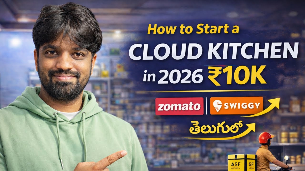 How to Start a Cloud Kitchen in 2026 Under ₹10,000 | Full Guide # ...