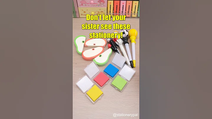 Don't let your sister see these stationery! #shorts