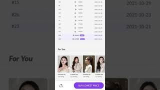 Celebrity PICKIT X CHUNGHA Wealth