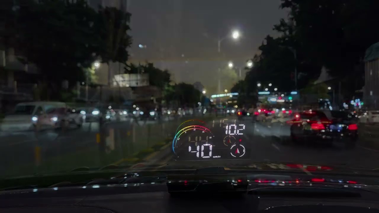 HUD Hiển Thị Tốc Độ Kính Lái Ô Tô Vietmaps M24 