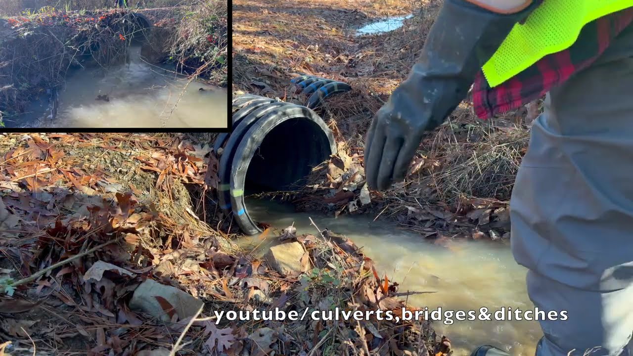 UNCLOGGING CULVERTS STUFFED WITH BAMBOO! 12/2025 NT#89