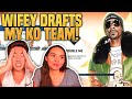 THE WIFEY DRAFTS MY SUPERSTAR KO TEAM! Madden 20