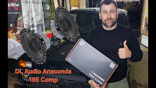 Установка акустических динамиков DL Audio Anaconda 165 Comp в Niva Legend