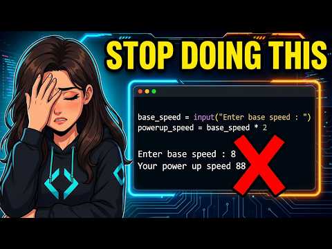 Every Beginner Makes This input() Mistake