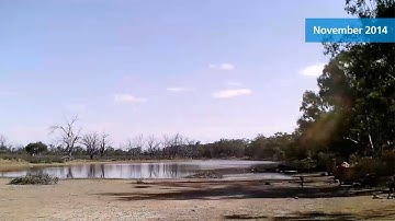Western Flat weir pool time lapse