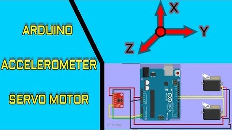 Arduino with Accelerometer & Servo Motor