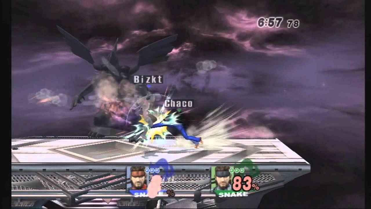 SSBB - Bizkit (MK/Snake) Vs Cawesome (Snake) - Pools - Mega Mass Madness