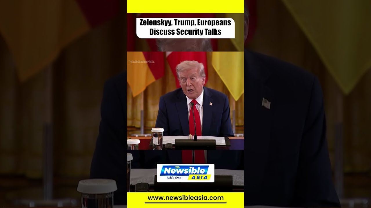 Trump Hosts Zelensky And European Leaders Plans Trilateral Summit With Putin Ukraine Peace Talks
