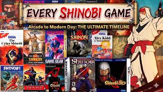 The Entire SHINOBI Series | Evolution Of Every Game Since 1987