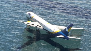 scary landing at San Francisco airport // Boeing 777-300 plane .MFS2020 by Yeni Almeer 71 views 1 month ago 3 minutes, 34 seconds