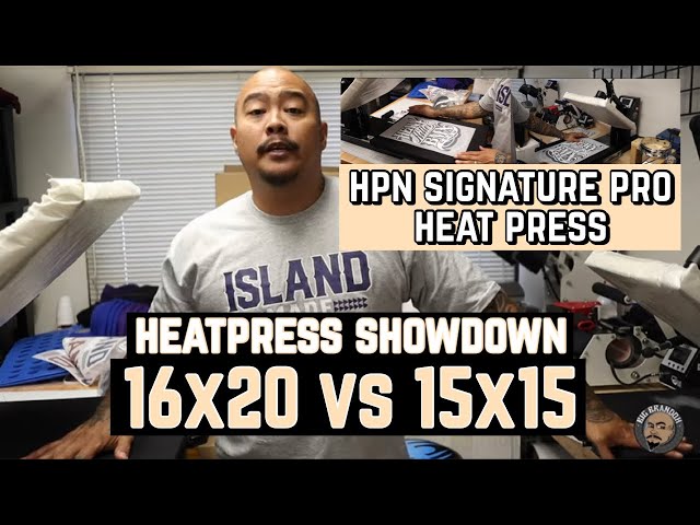 HPN Signature PRO 15 x 15 Auto-Open Heat Press with