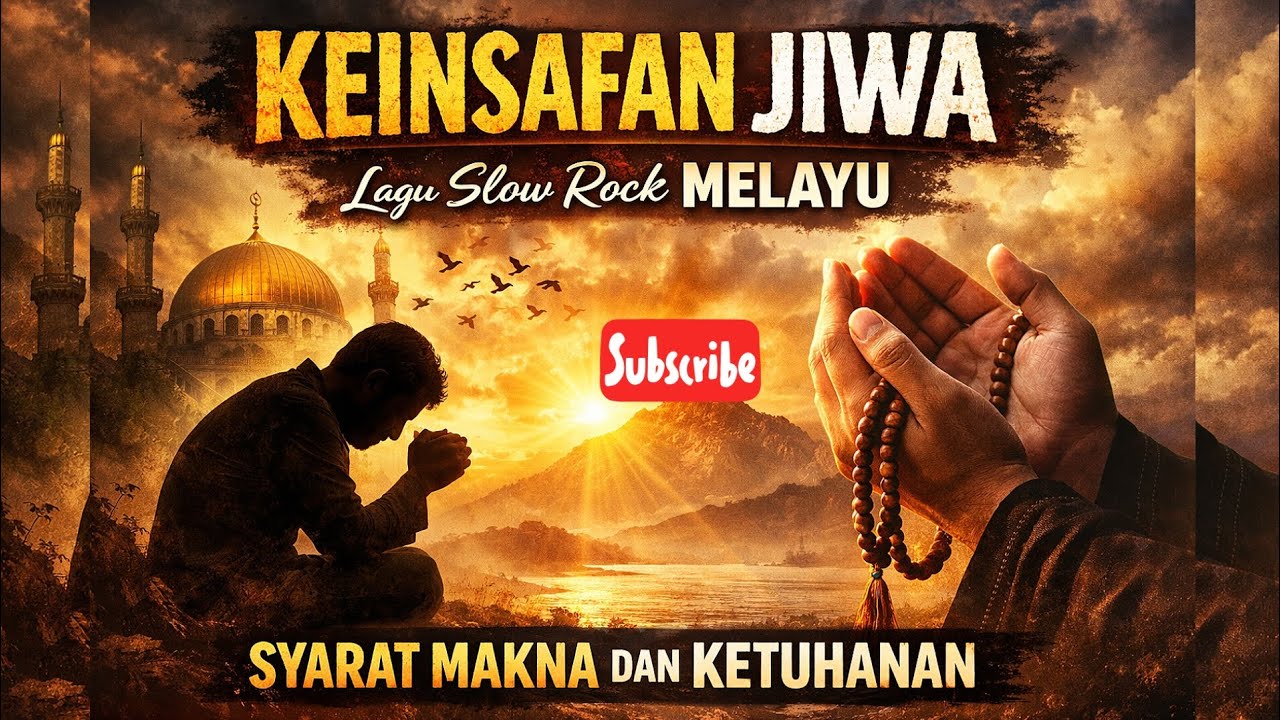 KEINSAFAN JIWA | Slow Rock Melayu Tentang Dosa, Tobat & Keimanan
