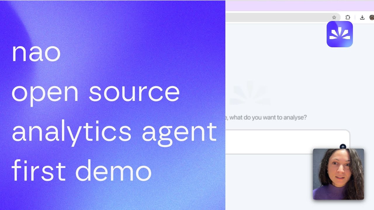 nao open source analytics agent first demo