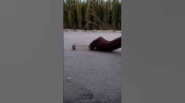 Matchstick Chain Reaction Domino Vs Diwali Crackers Amazing Experiment #shorts #ytshorts