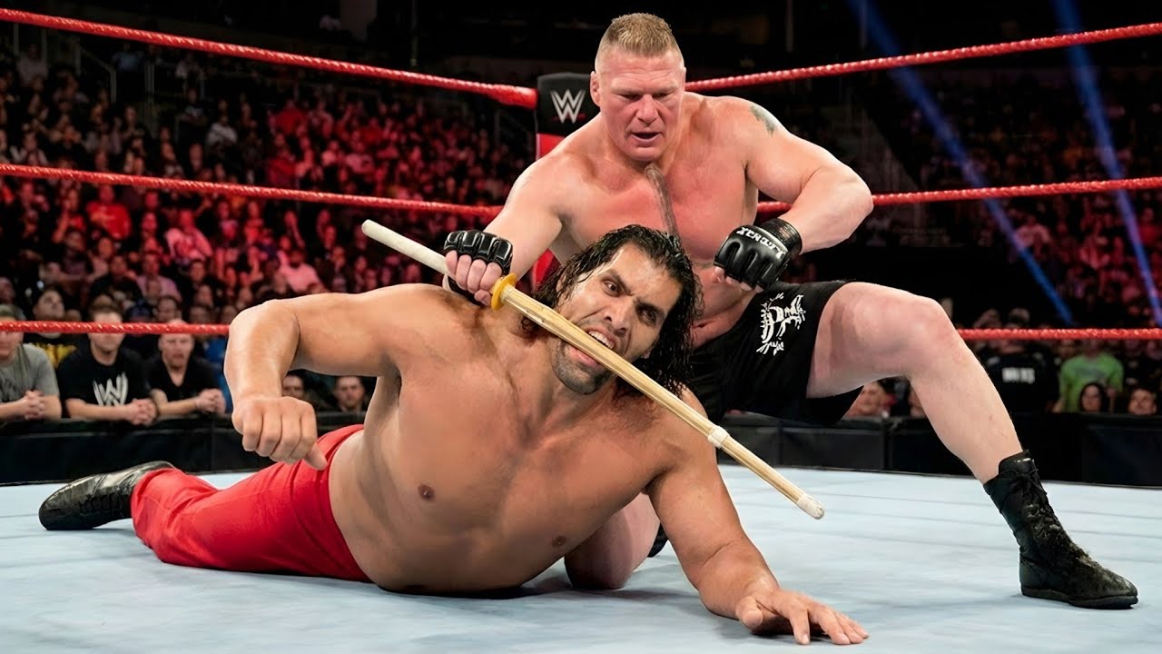 Brock Lesnar vs. The Great Khali Full Match • WWE 2K25 • February 26, 2026